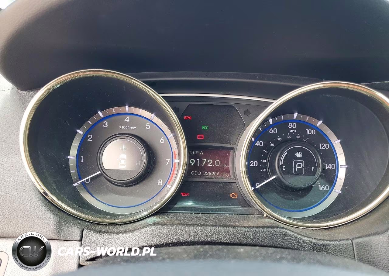2013 Hyundai Sonata Gls VIN:5NPEB4AC7DH561711 - 9