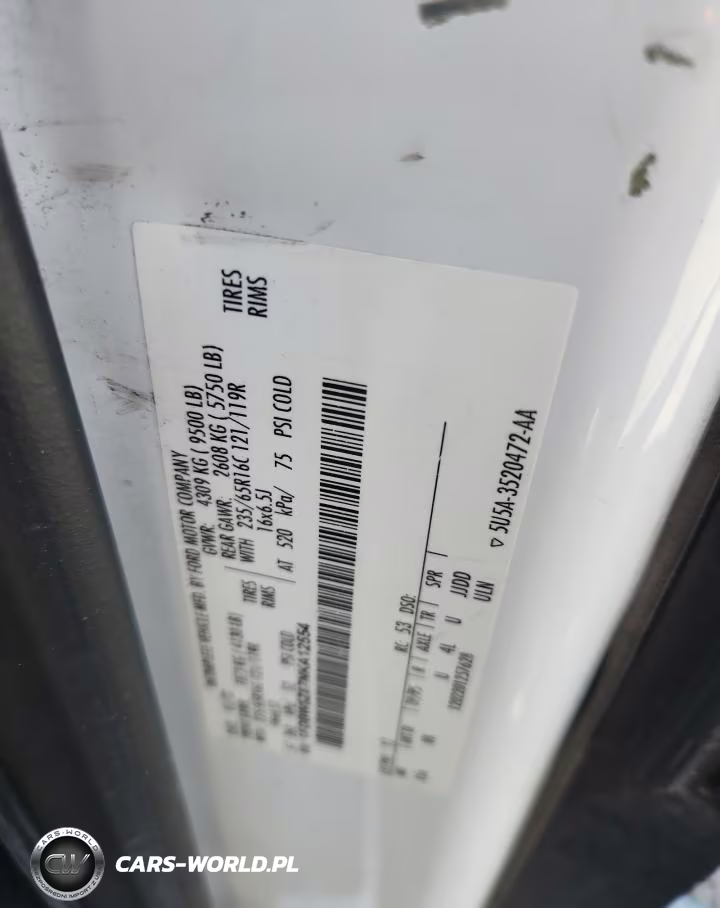 2022 Ford Transit Delivery Truck VIN:1FDBW5Z87NKA12554 - 13