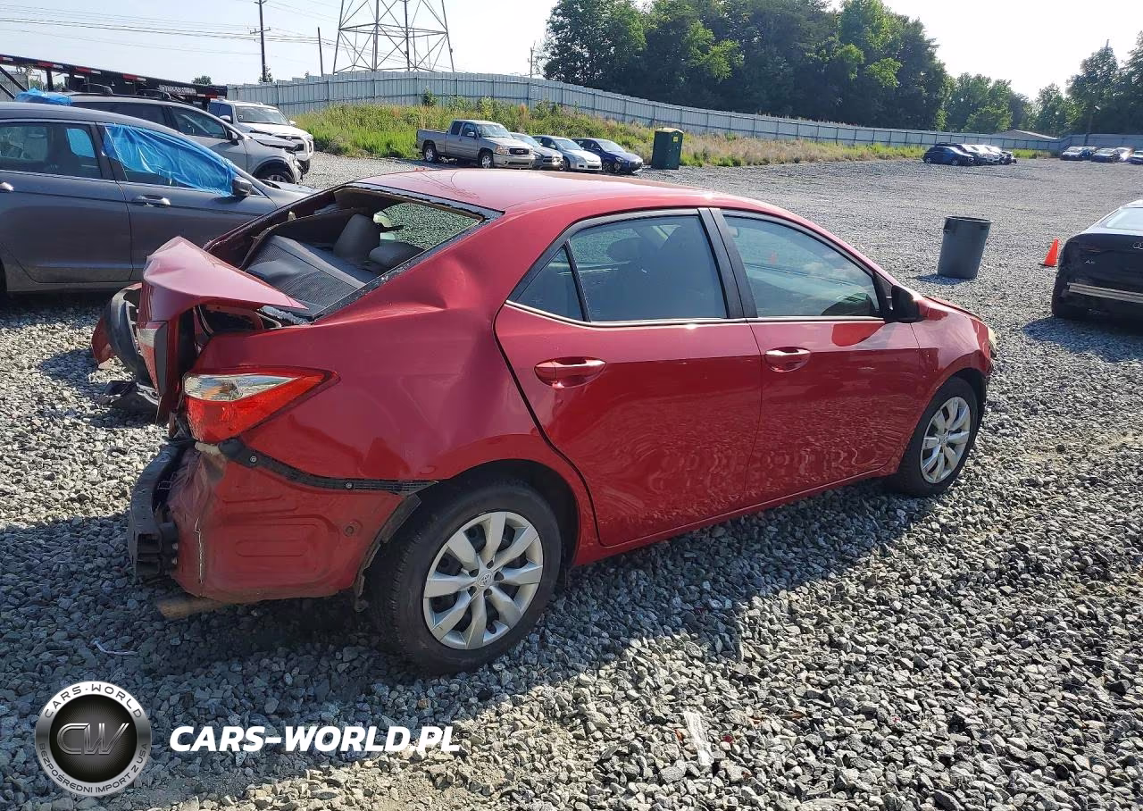 2014 Toyota Corolla Le VIN:2T1BURHE0EC151354 - 3