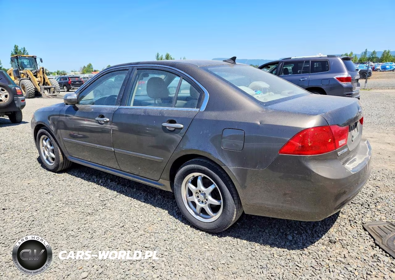 2010 Kia Optima Lx VIN:KNAGG4A87A5389159 - 2