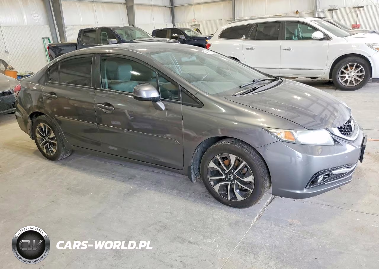 2013 Honda Civic Exl VIN:2HGFB2F94DH500199 - 4