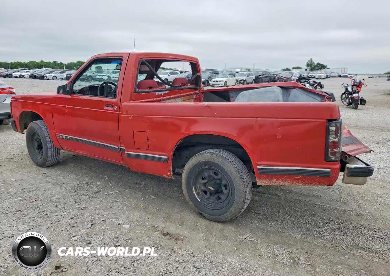 1992 Chevrolet S Truck S10 VIN:1GCCS14R2N8218245 - 2