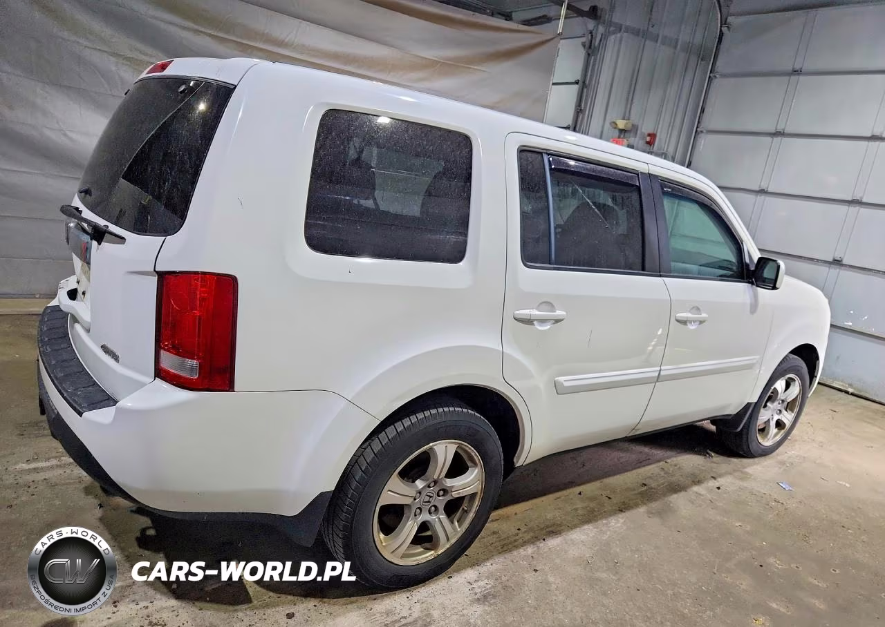 2014 Honda Pilot Exl VIN:5FNYF4H52EB055518 - 3