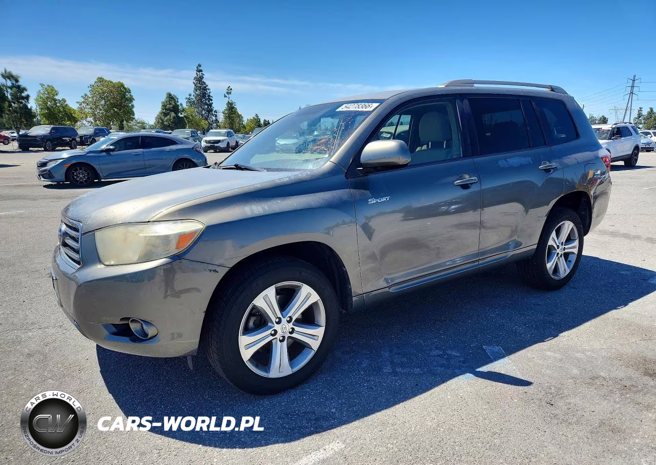 2008 Toyota Highlander Sport – zdjęcie 1 z 12