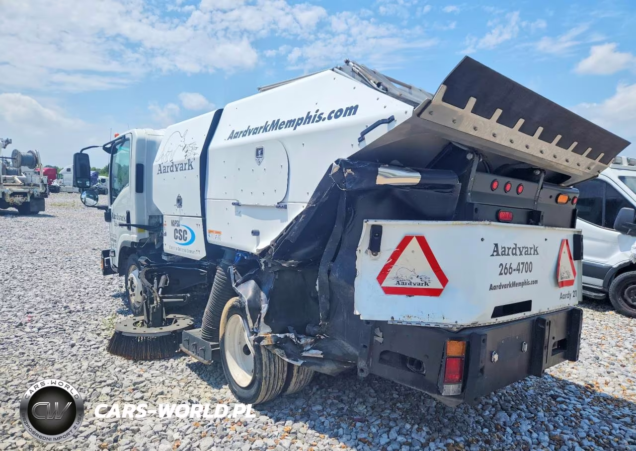 2021 Isuzu Npr Hd Refuse Truck VIN:54DC4W1D0MS206303 - 2