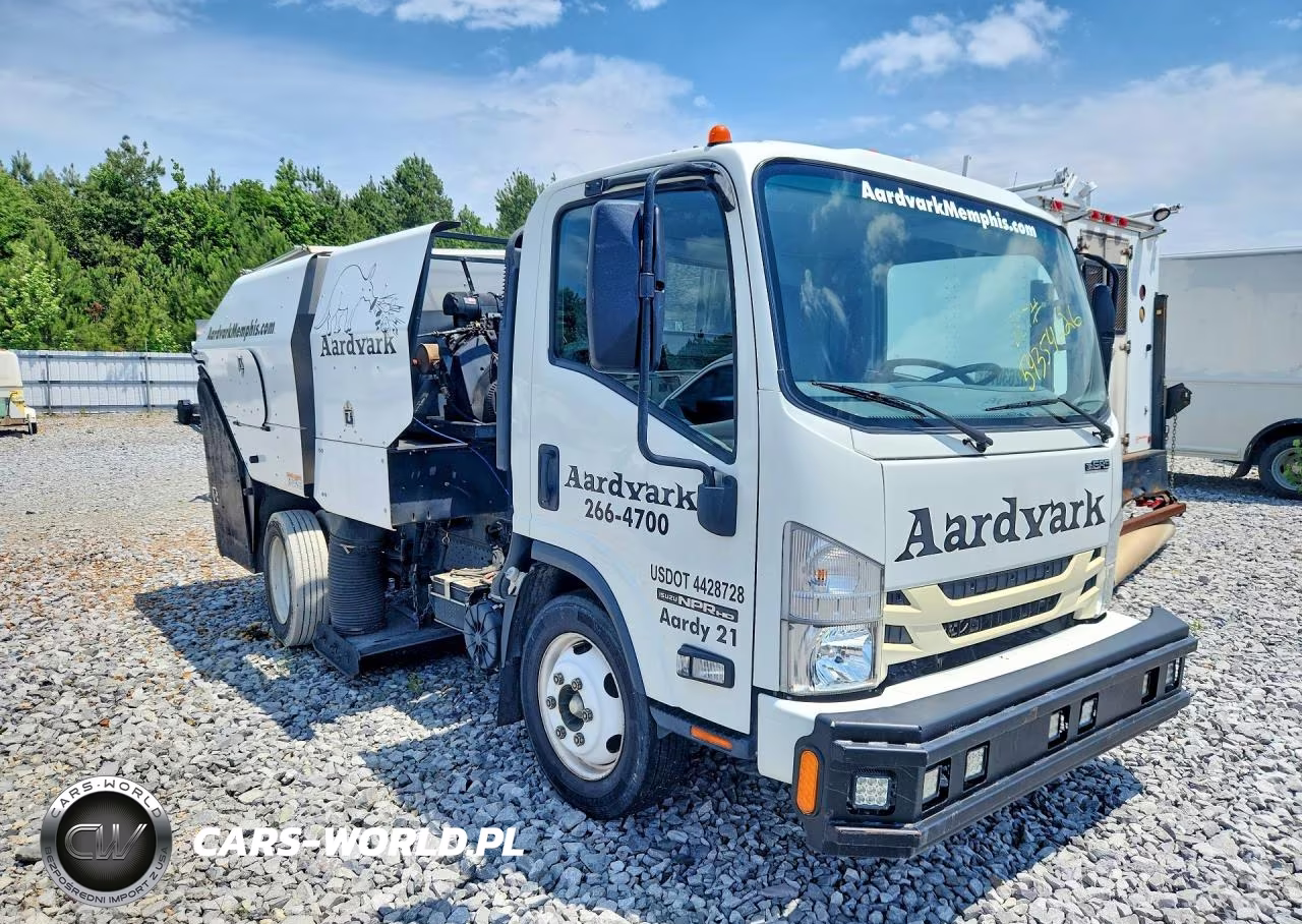 2021 Isuzu Npr Hd Refuse Truck VIN:54DC4W1D0MS206303 - 4