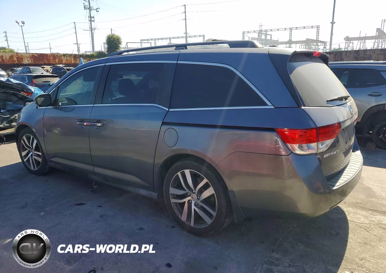 2014 Honda Odyssey Exl VIN:5FNRL5H63EB135664 - 2