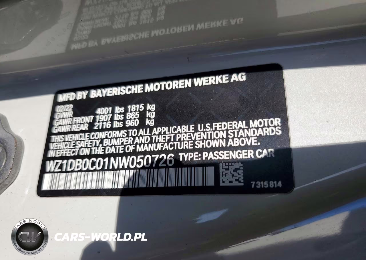 2022 Toyota Gr Supra 3.0 Premium VIN:WZ1DB0C01NW050726 - 13