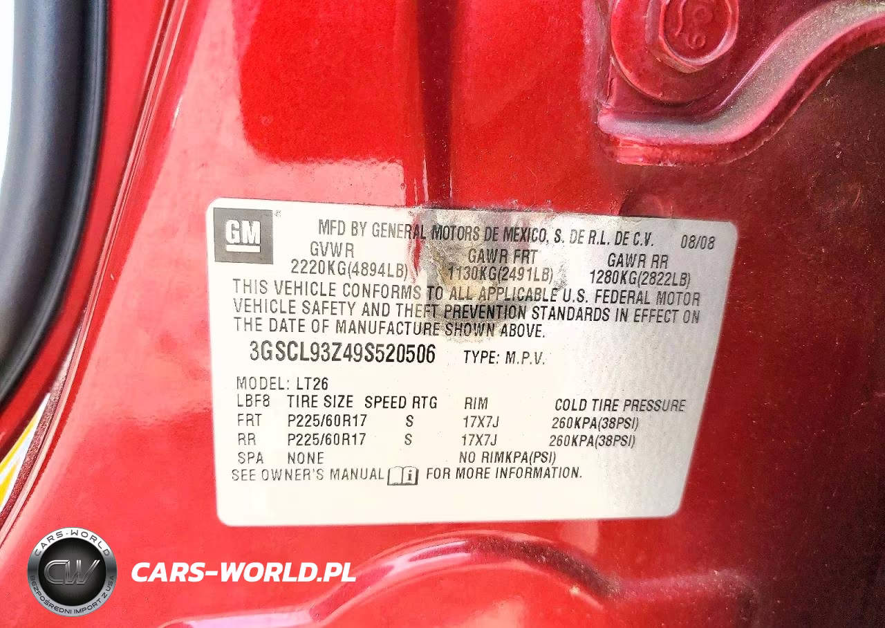 2009 Saturn Vue Hybrid VIN:3GSCL93Z49S520506 - 12