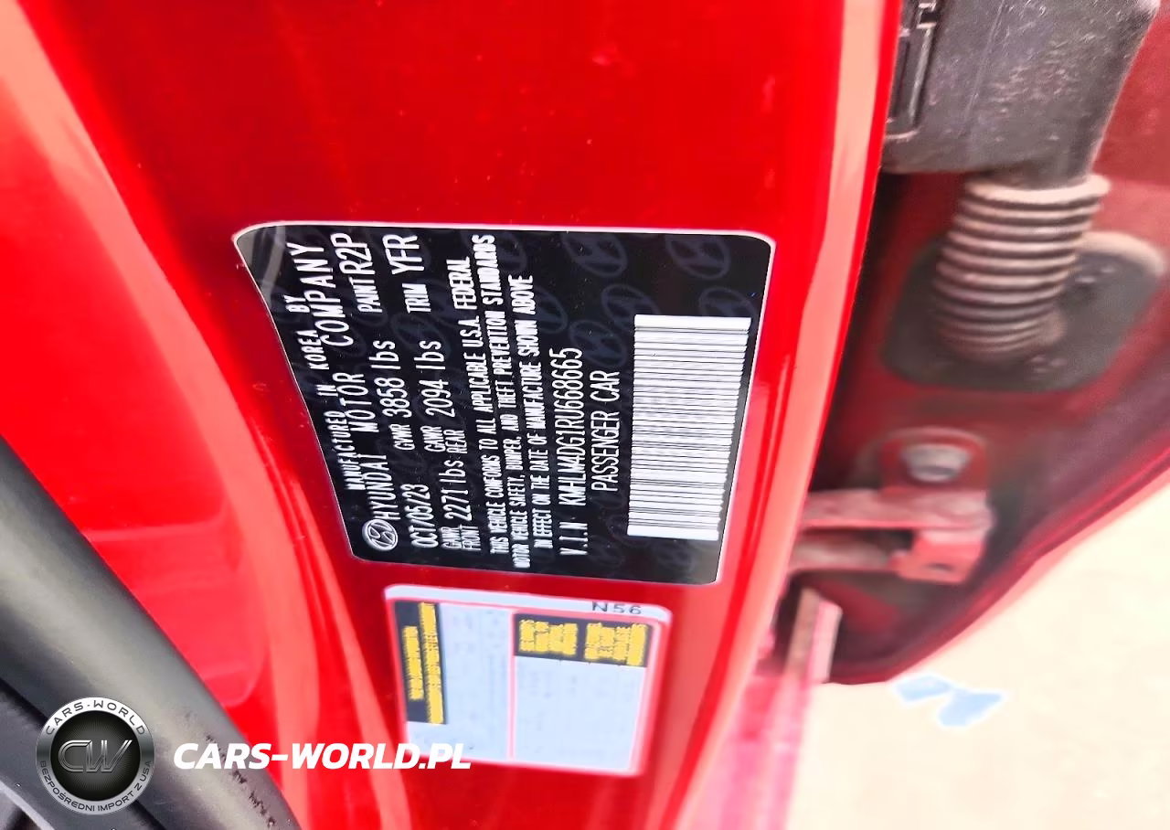 2024 Hyundai Elantra Sel VIN:KMHLM4DG1RU668665 - 13