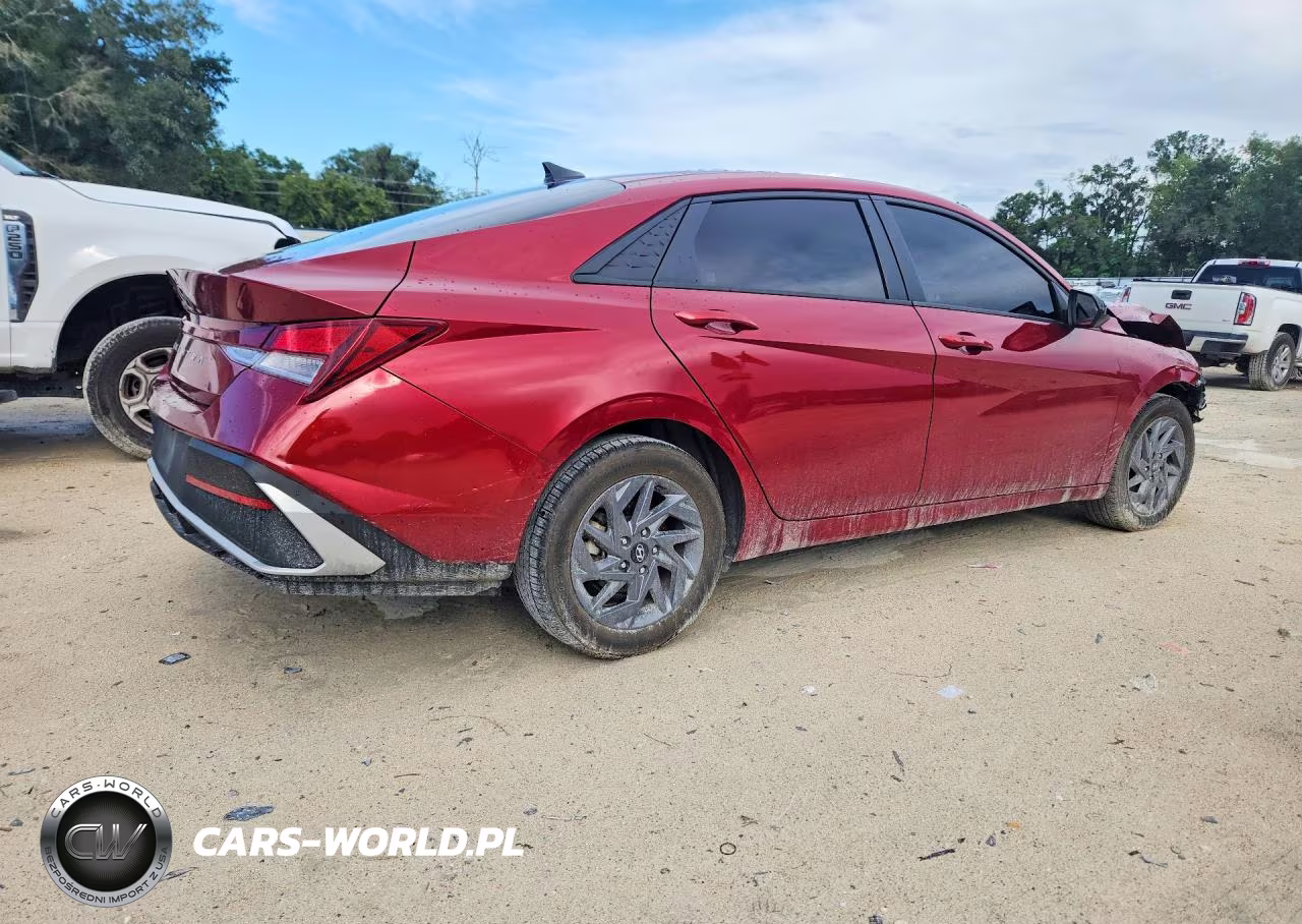 2024 Hyundai Elantra Sel VIN:KMHLM4DG1RU668665 - 3