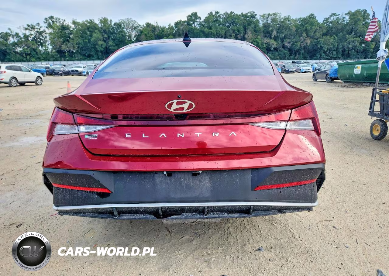 2024 Hyundai Elantra Sel VIN:KMHLM4DG1RU668665 - 6