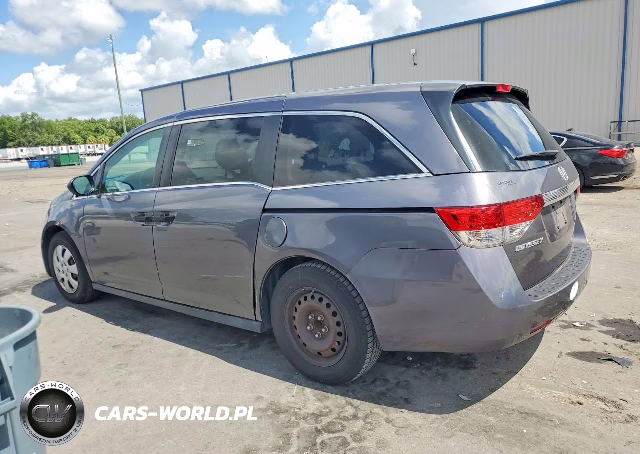 2015 Honda Odyssey Lx VIN:5FNRL5H20FB116889 - 2