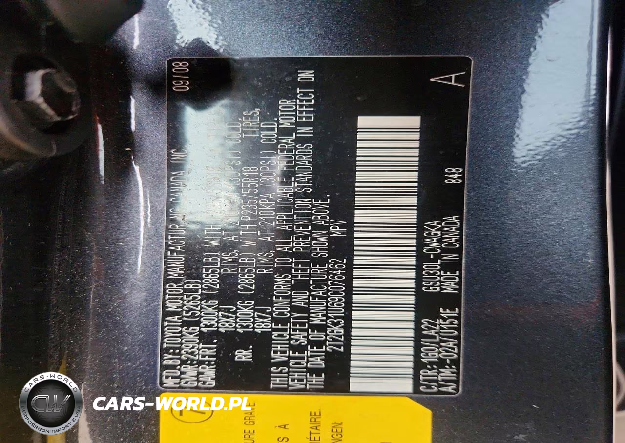 2009 Lexus Rx 350 VIN:2T2GK31U69C076462 - 13