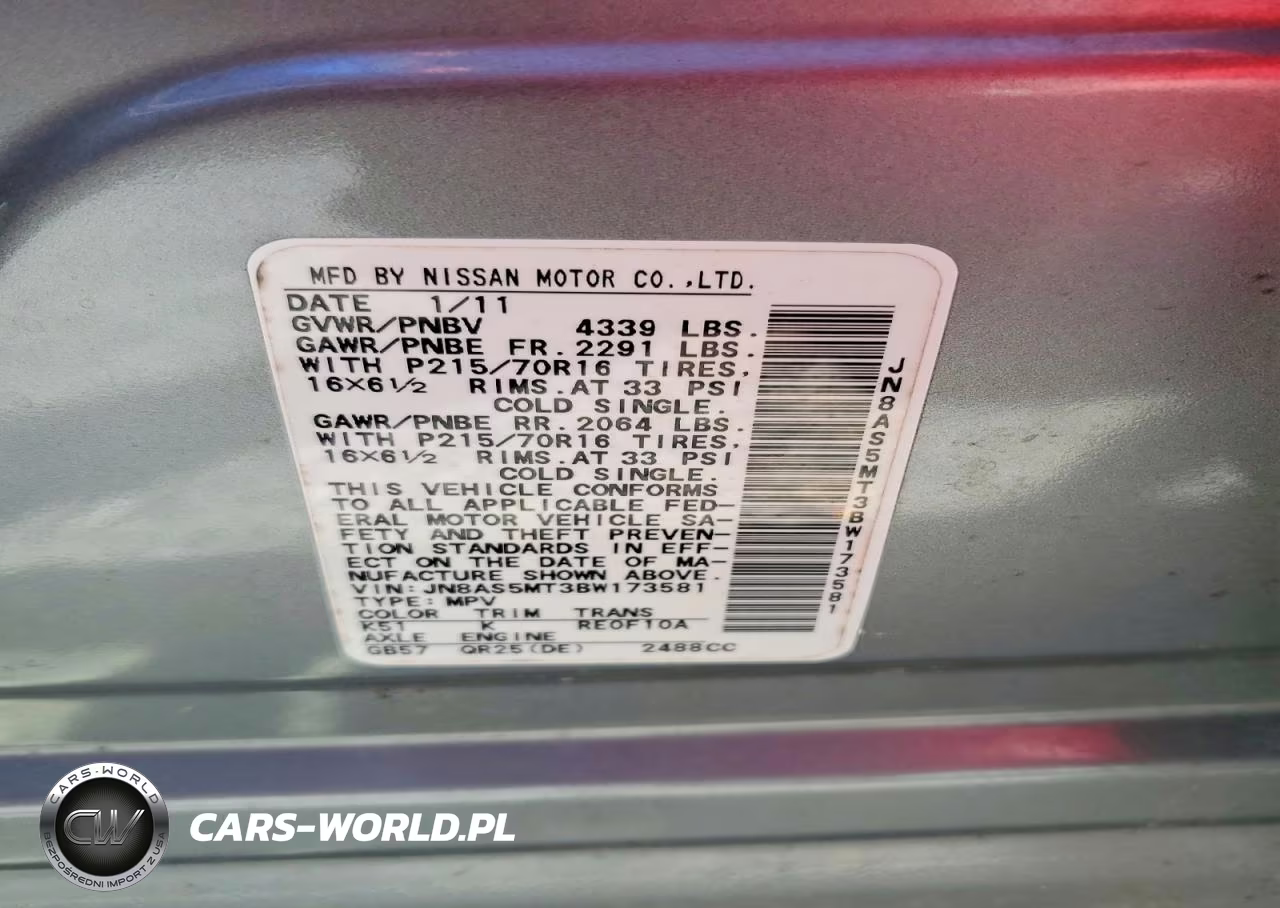 2011 Nissan Rogue S VIN:JN8AS5MT3BW173581 - 13