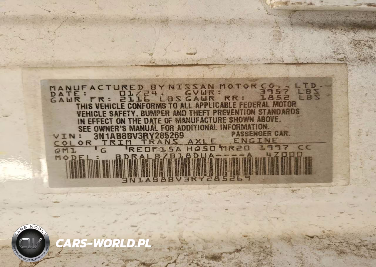 2024 Nissan Sentra S VIN:3N1AB8BV3RY285269 - 12