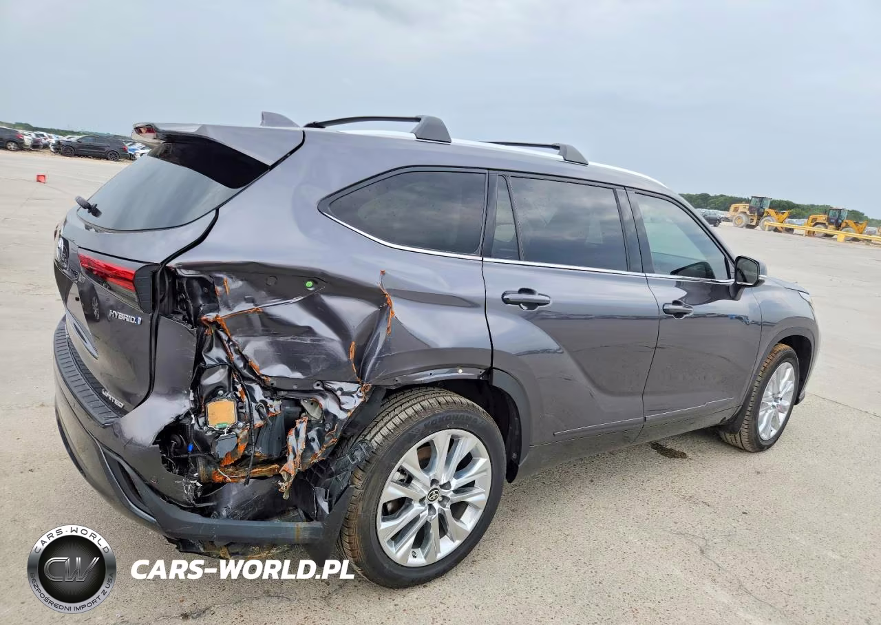 2022 Toyota Highlander Hybrid Limited VIN:5TDYARAH5NS514259 - 3