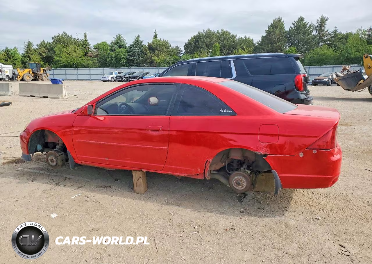 2003 Honda Civic Ex VIN:1HGEM21913L016800 - 2