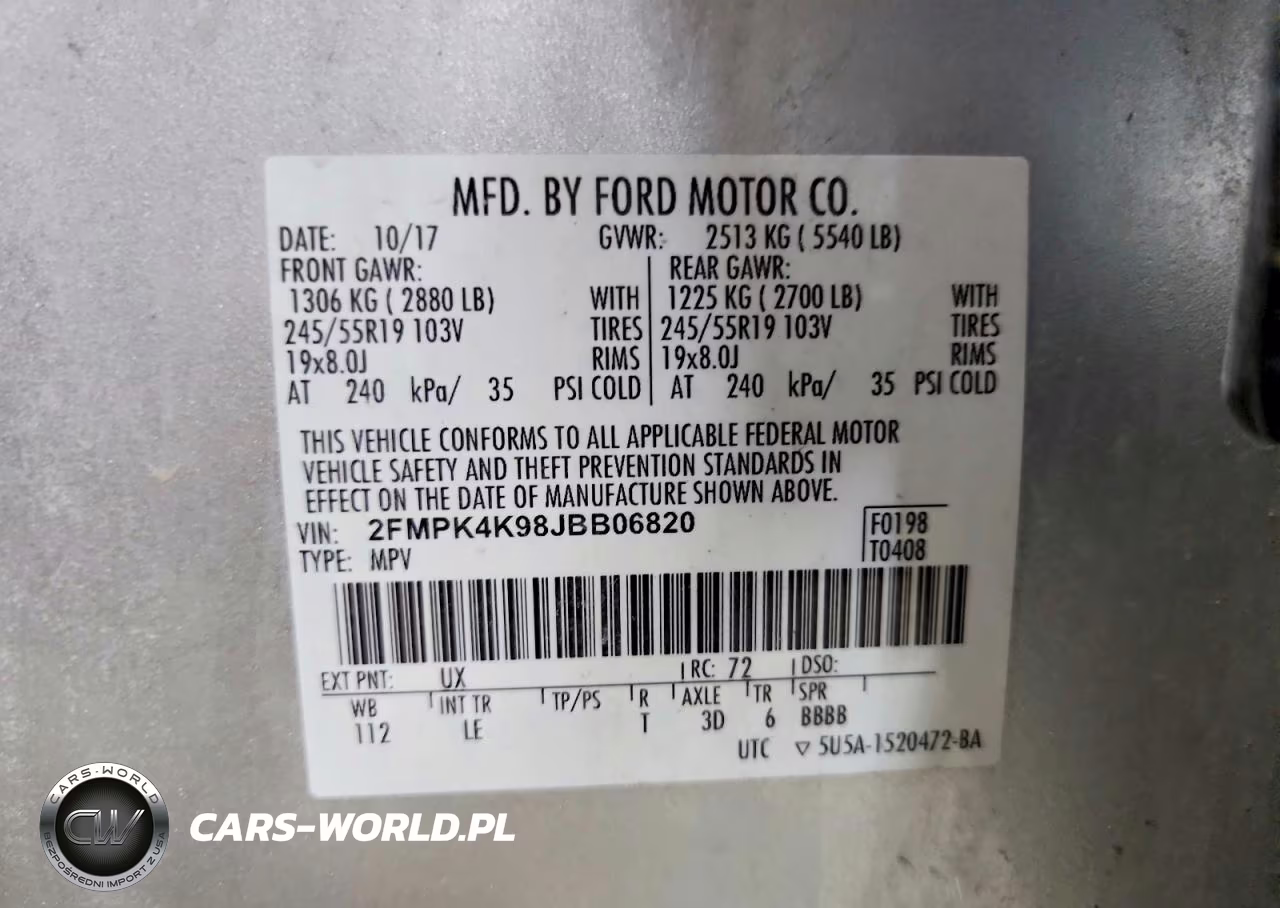 2018 Ford Edge Titanium VIN:2FMPK4K98JBB06820 - 13