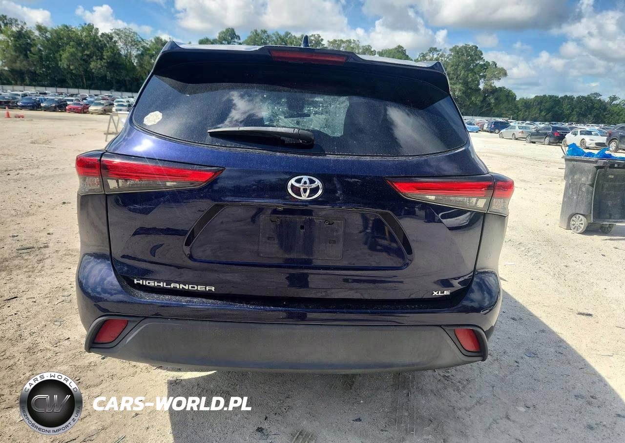 2021 Toyota Highlander Xle VIN:5TDGZRAH4MS530343 - 6