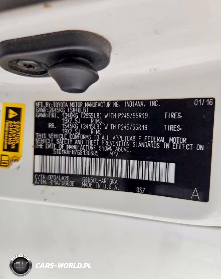2016 Toyota Highlander Limited VIN:5TDYKRFH7GS130685 - 14