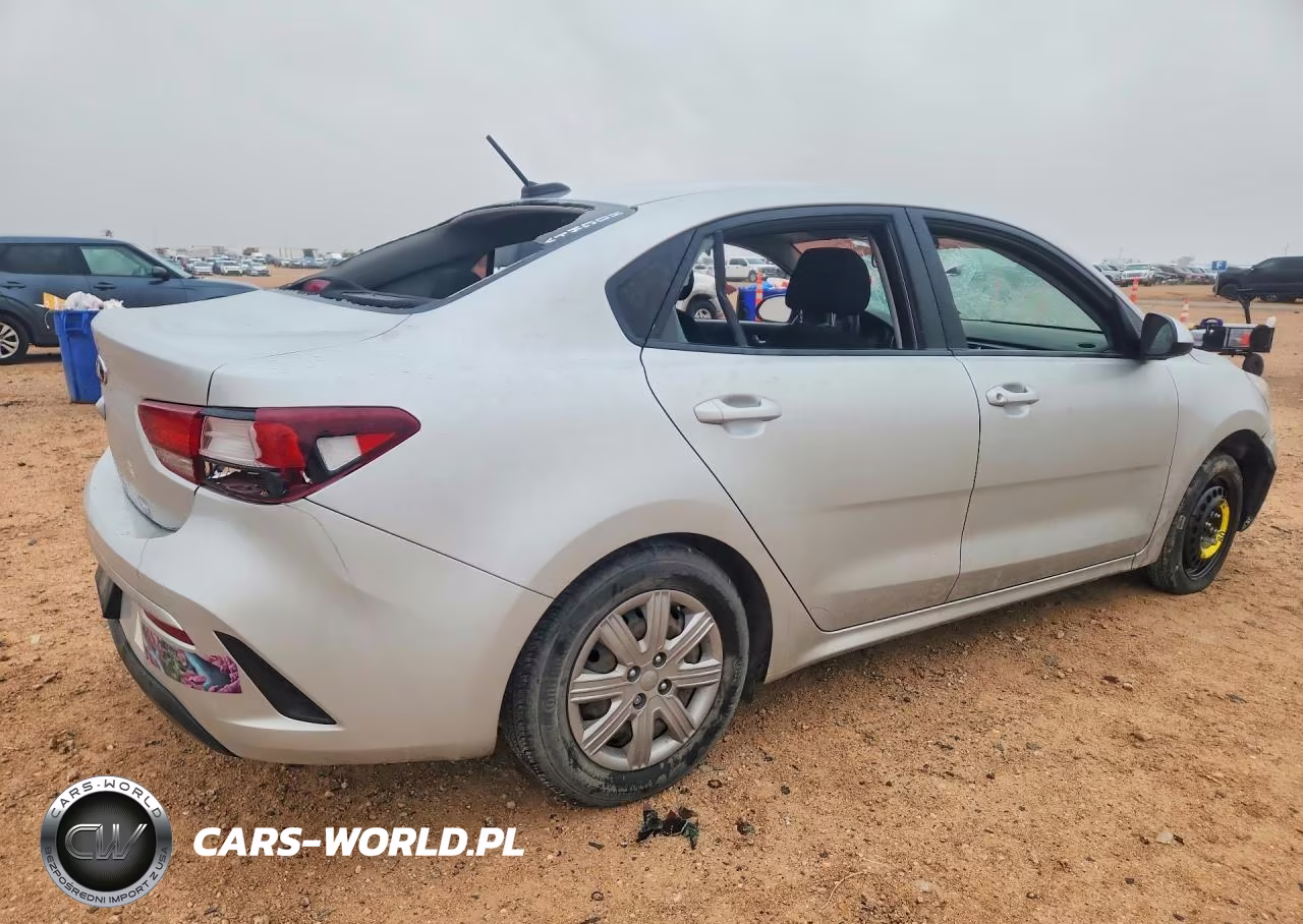 2021 Kia Rio Lx VIN:3KPA24AD9ME382324 - 3