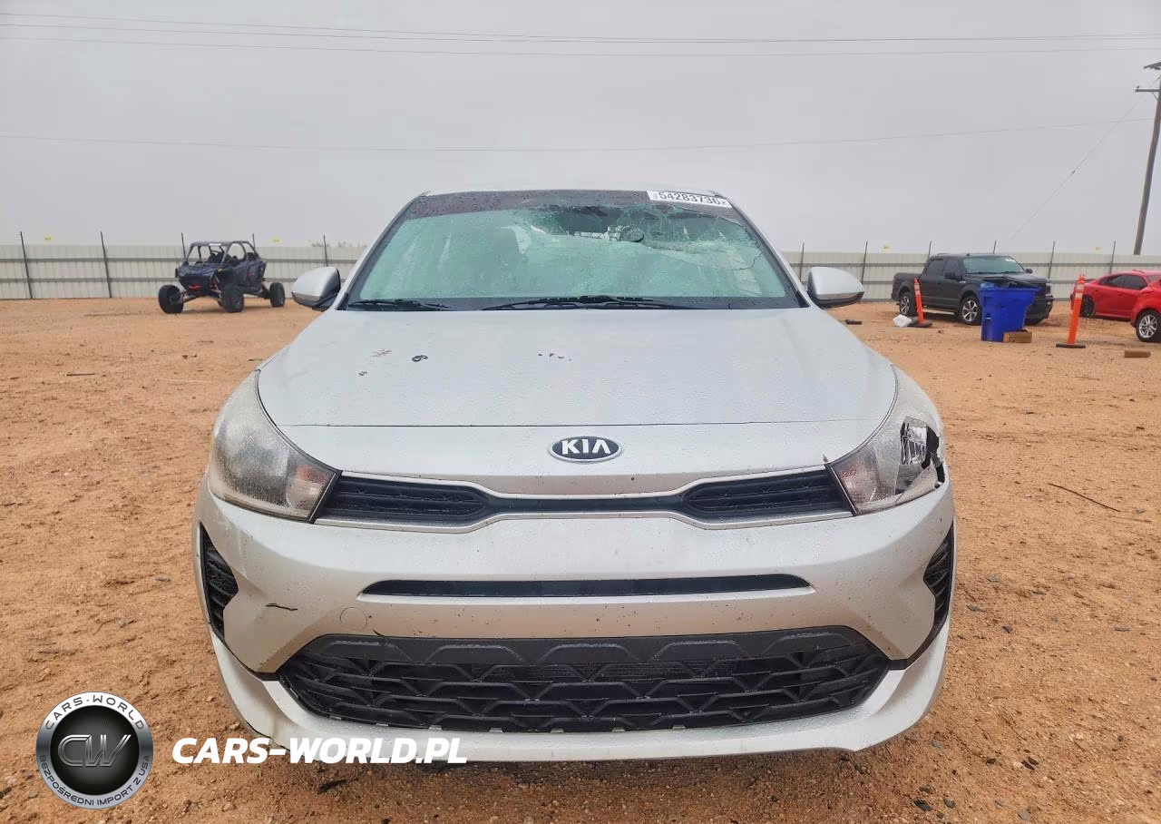 2021 Kia Rio Lx VIN:3KPA24AD9ME382324 - 5