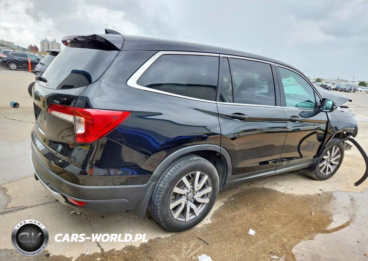 2021 Honda Pilot Exl VIN:5FNYF5H59MB044732 - 3