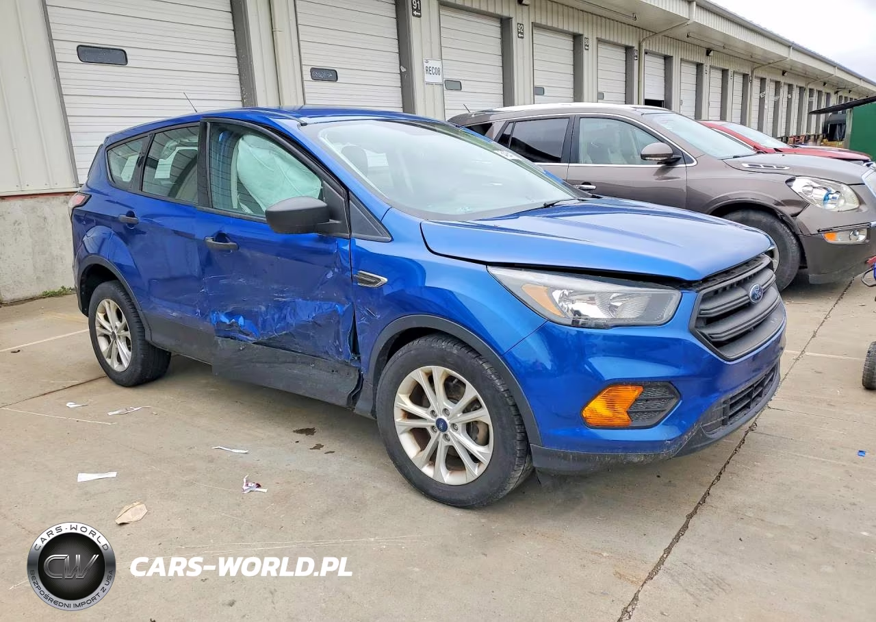 2018 Ford Escape S VIN:1FMCU0F70JUB08162 - 4