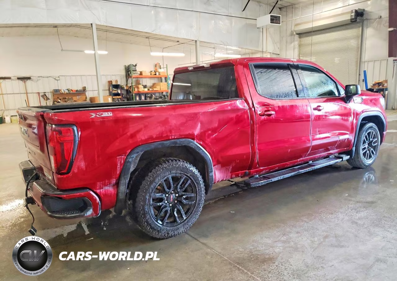 2021 GMC Sierra K1500 Elevation VIN:1GTU9CET1MZ410075 - 3