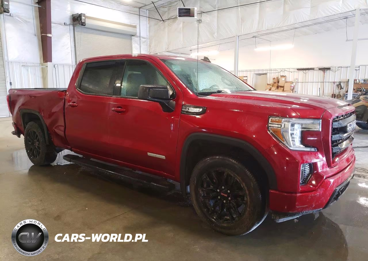 2021 GMC Sierra K1500 Elevation VIN:1GTU9CET1MZ410075 - 4