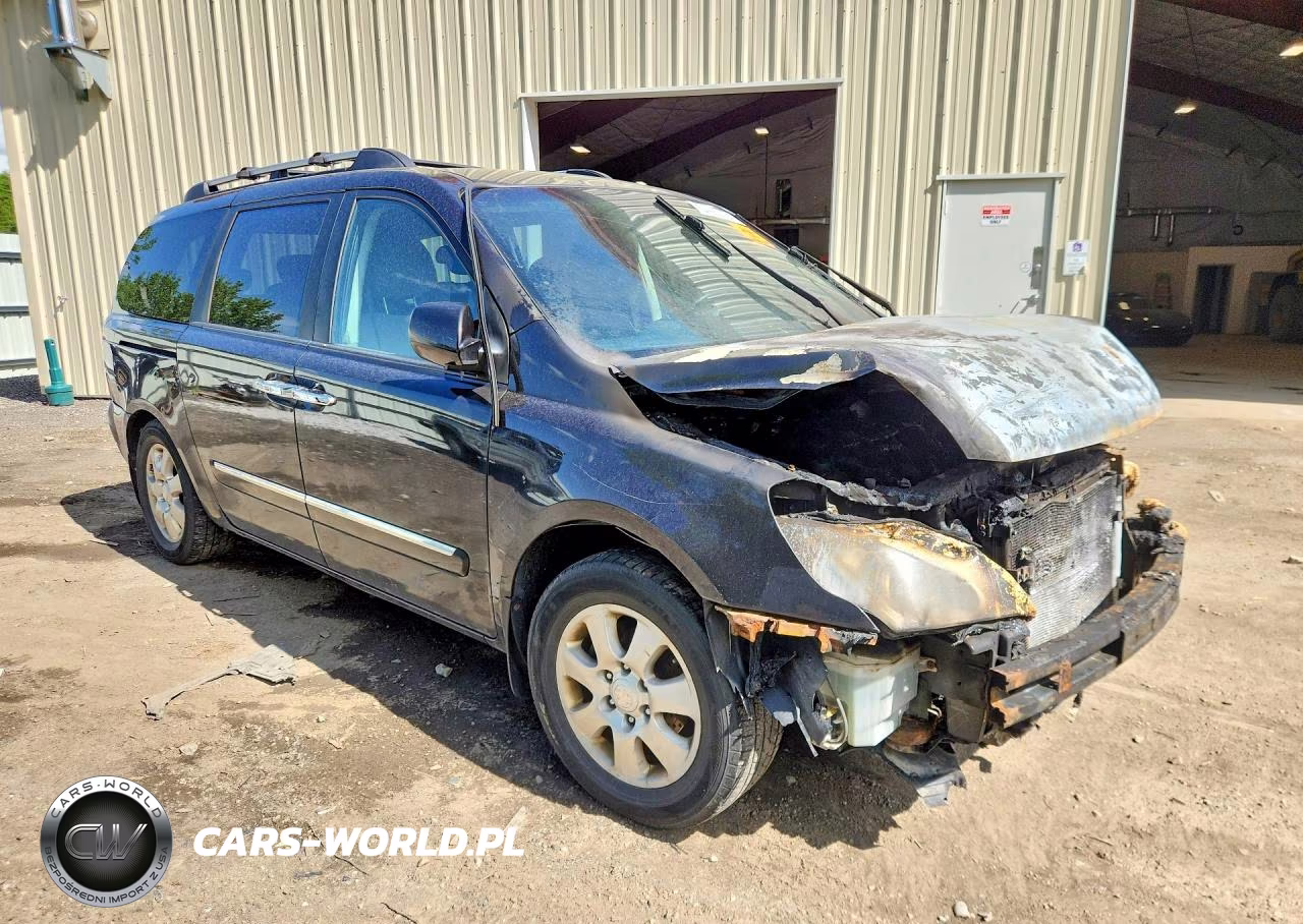 2008 Hyundai Entourage Gls VIN:KNDMC233386047655 - 4