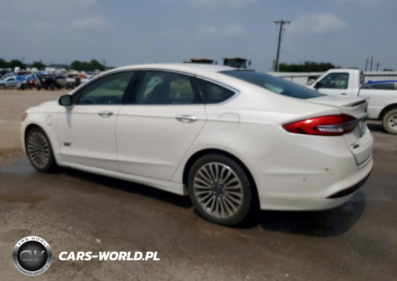 2017 Ford Fusion Titanium Phev VIN:3FA6P0SU3HR277605 - 2