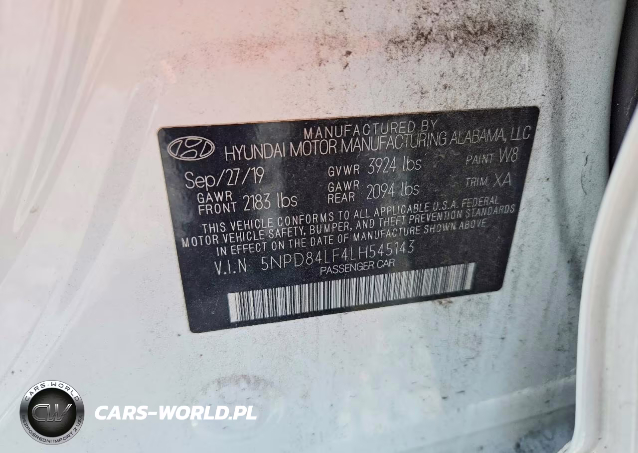 2020 Hyundai Elantra Sel VIN:5NPD84LF4LH545143 - 12