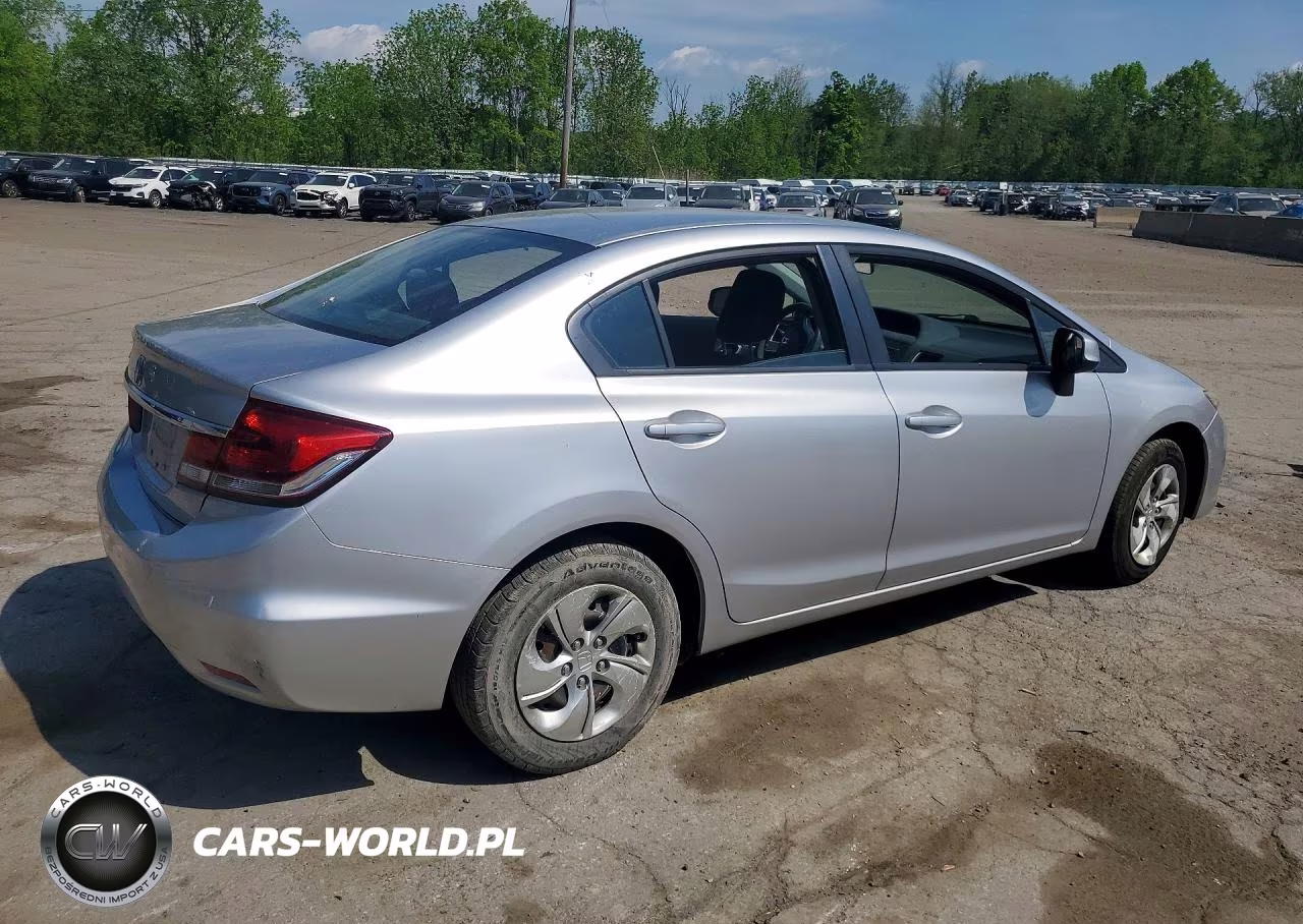 2013 Honda Civic Lx VIN:19XFB2F50DE208508 - 3