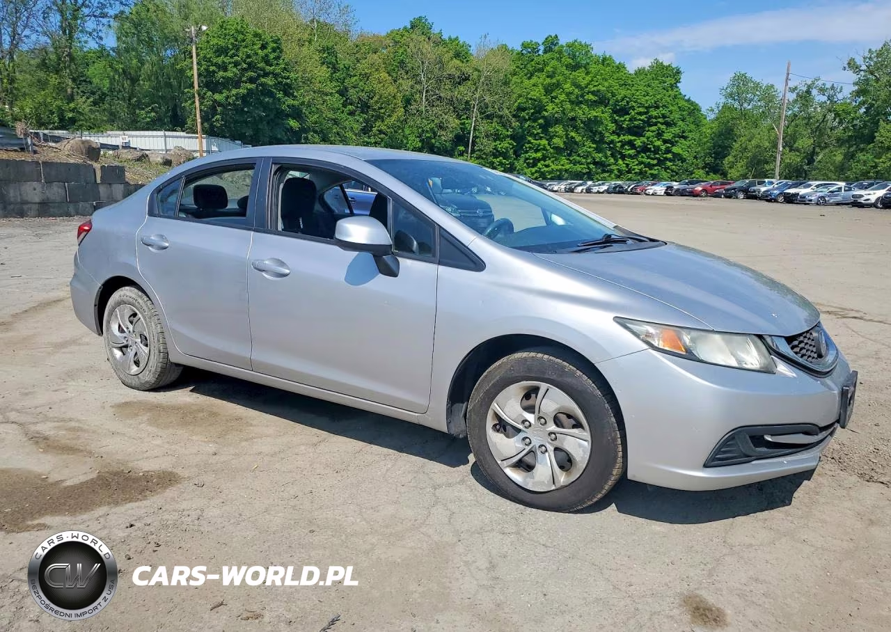 2013 Honda Civic Lx VIN:19XFB2F50DE208508 - 4