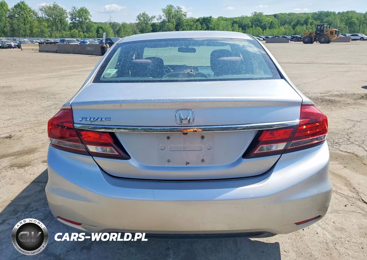 2013 Honda Civic Lx VIN:19XFB2F50DE208508 - 6