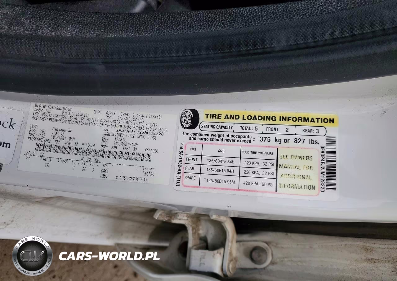 2018 Ford Fiesta Se VIN:3FADP4EJ2JM128220 - 12