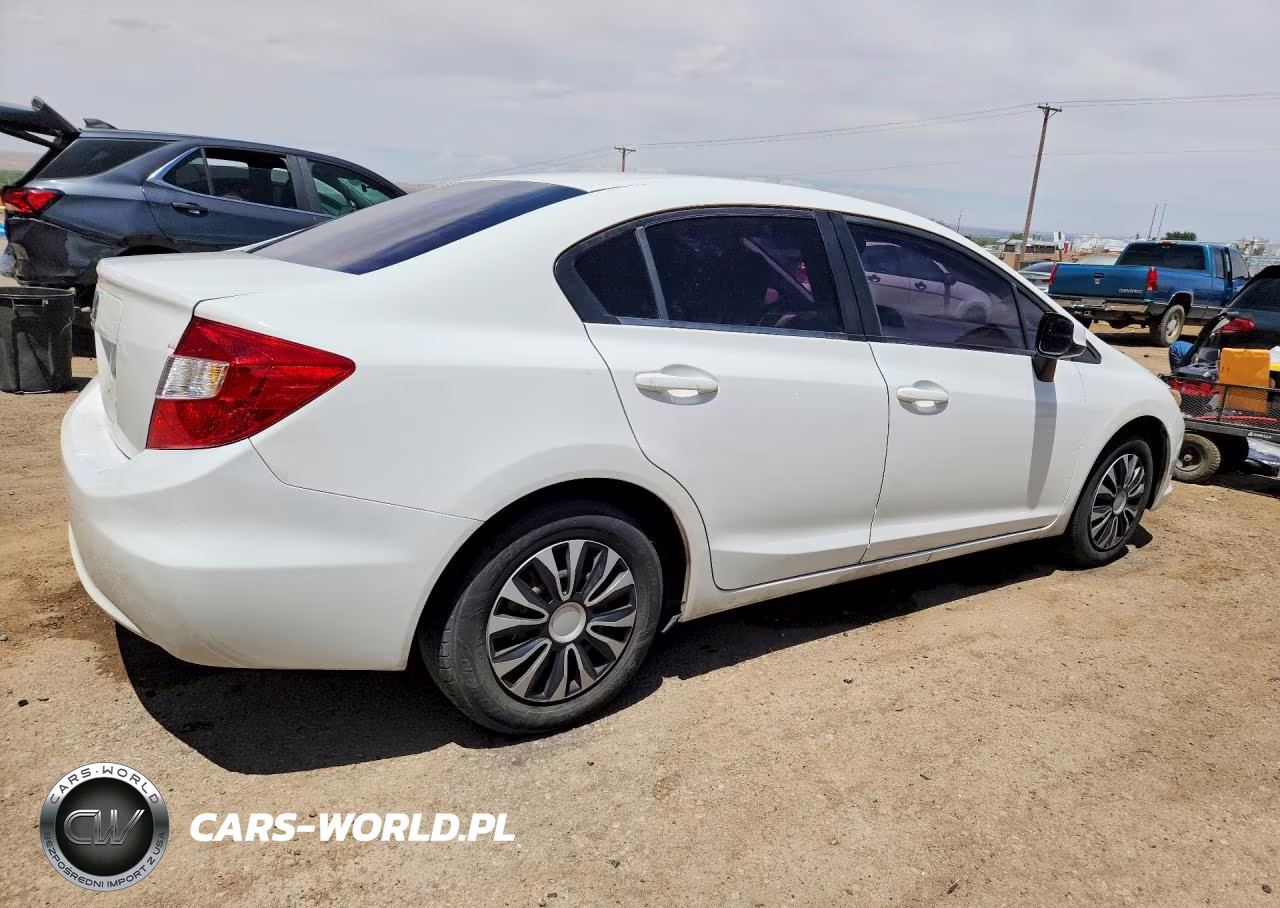 2012 Honda Civic Lx VIN:2HGFB2F53CH561457 - 3