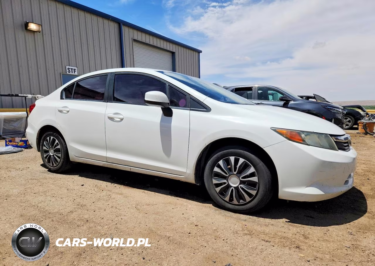 2012 Honda Civic Lx VIN:2HGFB2F53CH561457 - 4