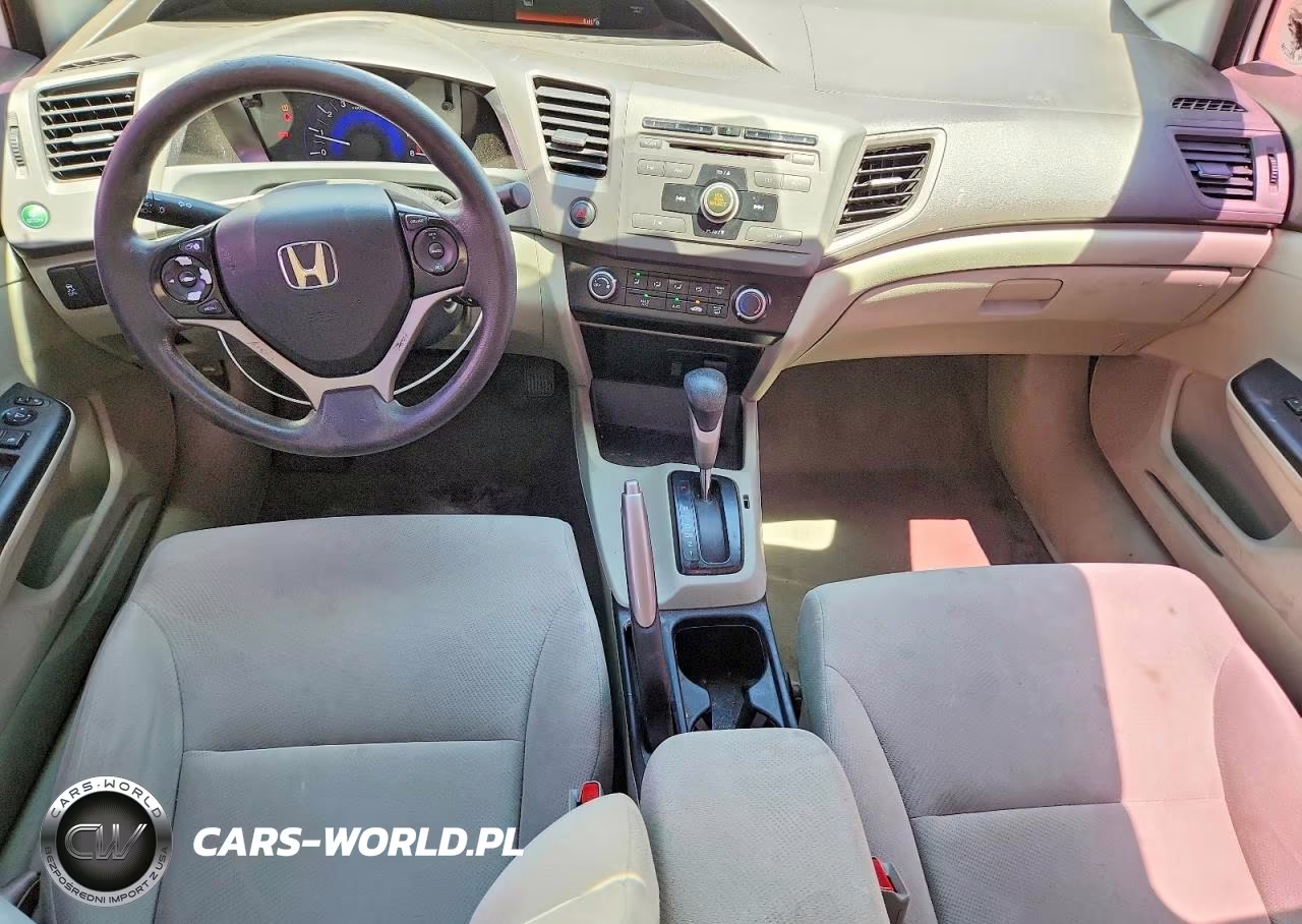2012 Honda Civic Lx VIN:2HGFB2F53CH561457 - 8