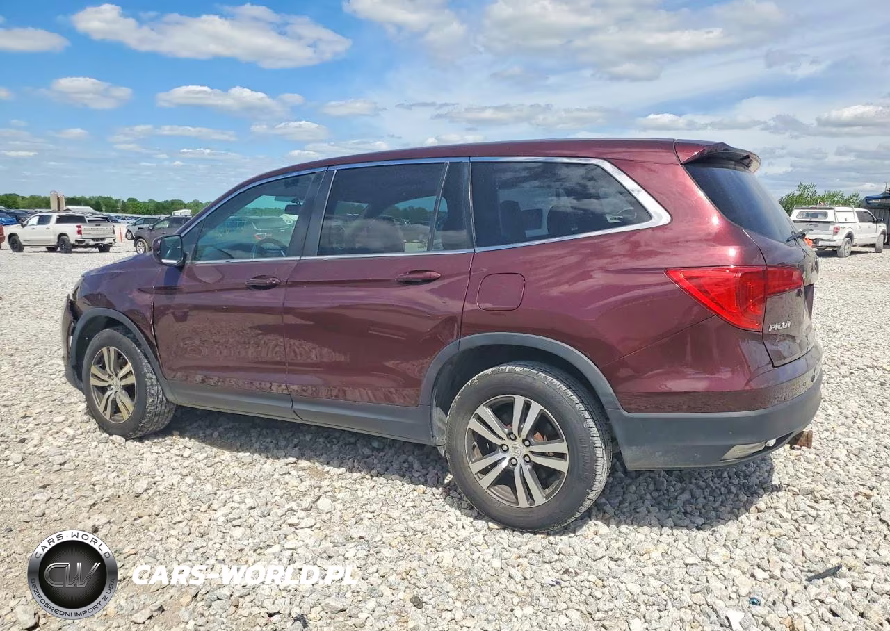 2016 Honda Pilot Exl VIN:5FNYF6H59GB052792 - 2