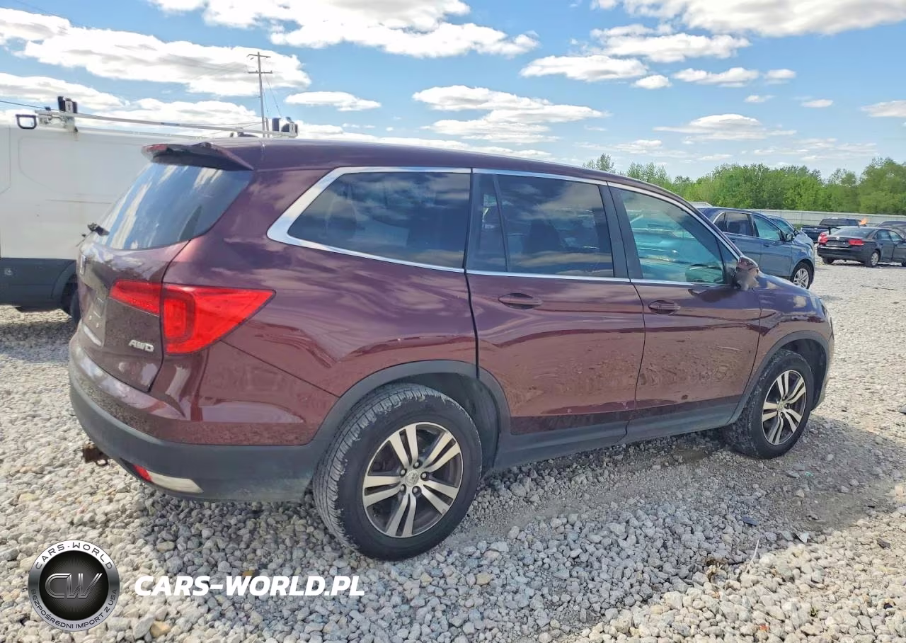 2016 Honda Pilot Exl VIN:5FNYF6H59GB052792 - 3