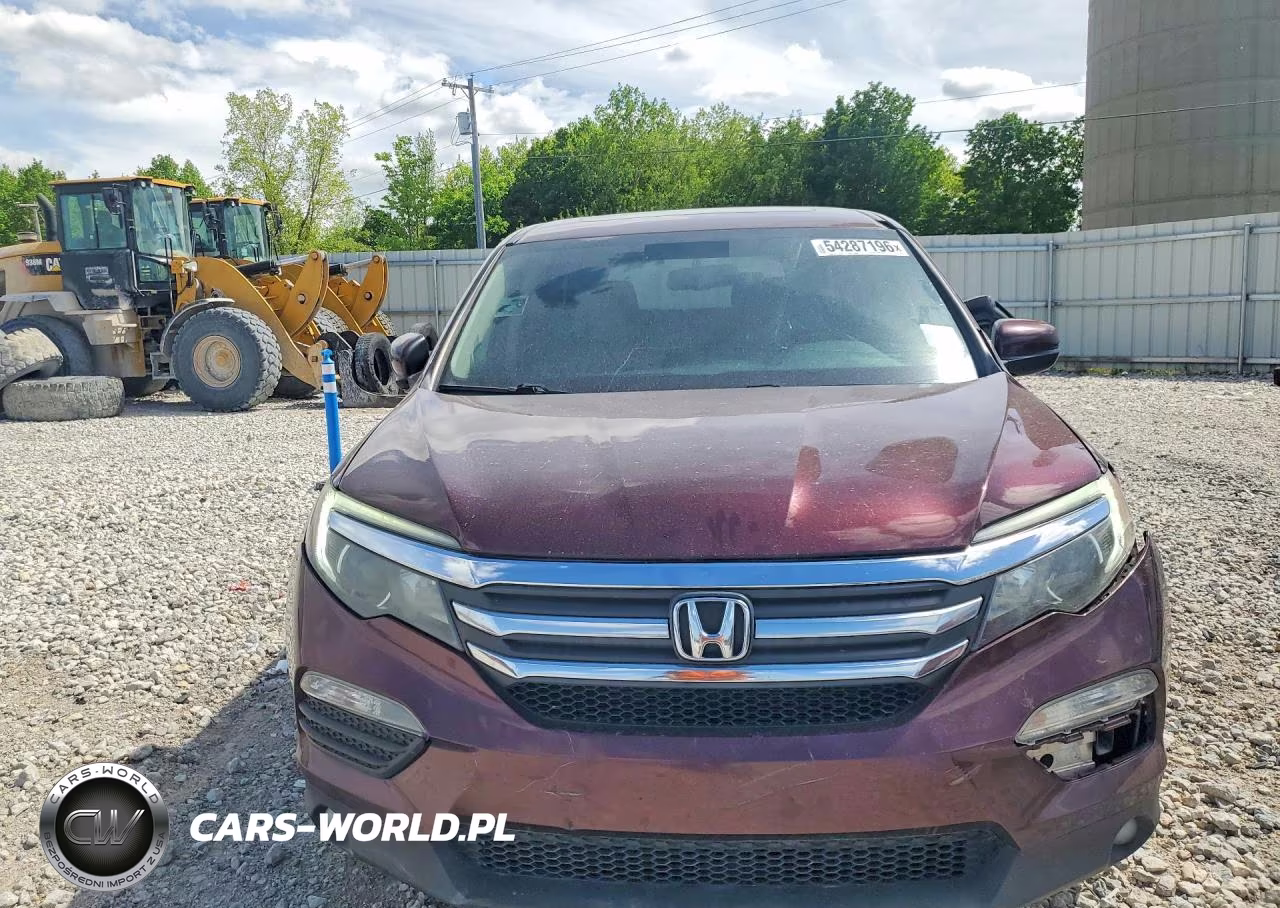 2016 Honda Pilot Exl VIN:5FNYF6H59GB052792 - 5