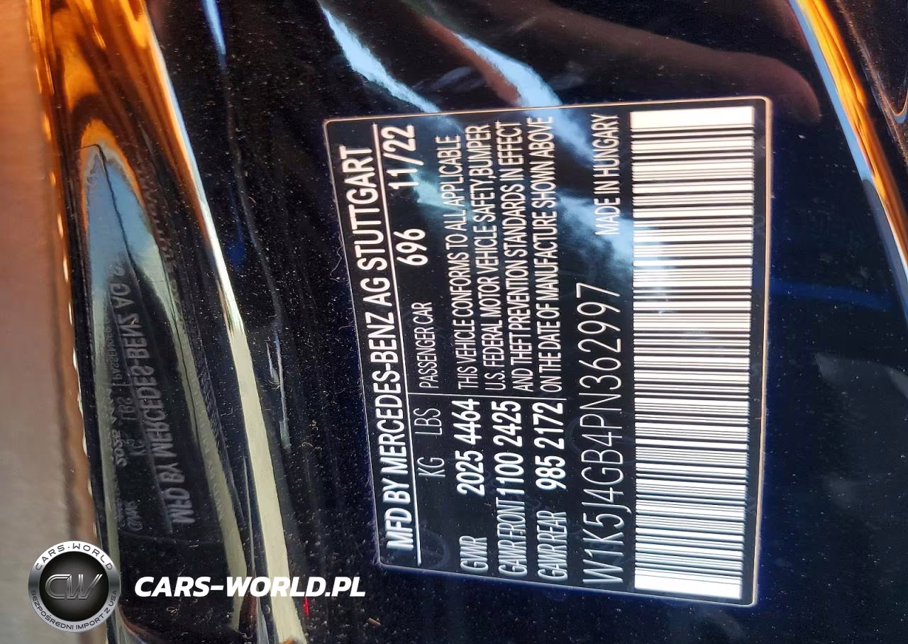 2023 Mercedes-Benz Cla 250 VIN:W1K5J4GB4PN362997 - 12