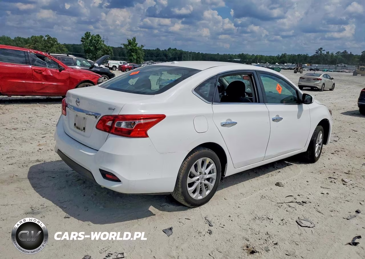 2019 Nissan Sentra Sv VIN:3N1AB7APXKY240574 - 3