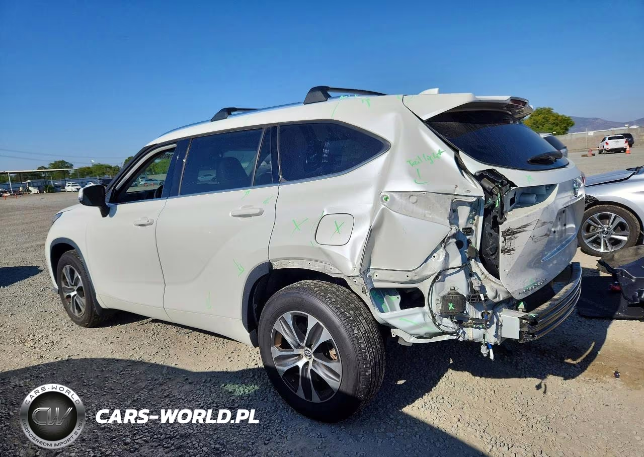 2021 Toyota Highlander Xle VIN:5TDHZRAHXMS528584 - 2