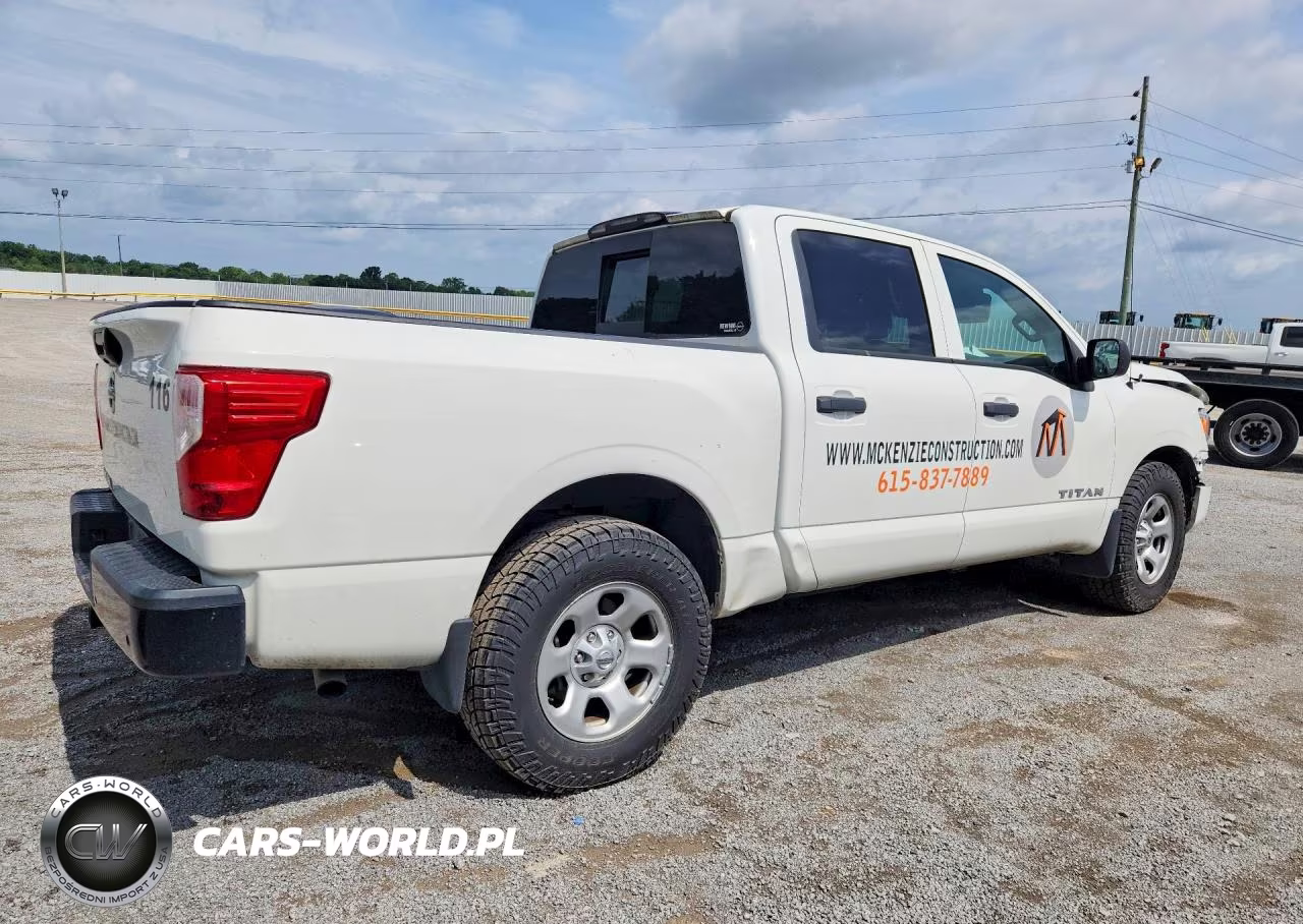 2021 Nissan Titan S VIN:1N6AA1EEXMN528582 - 3