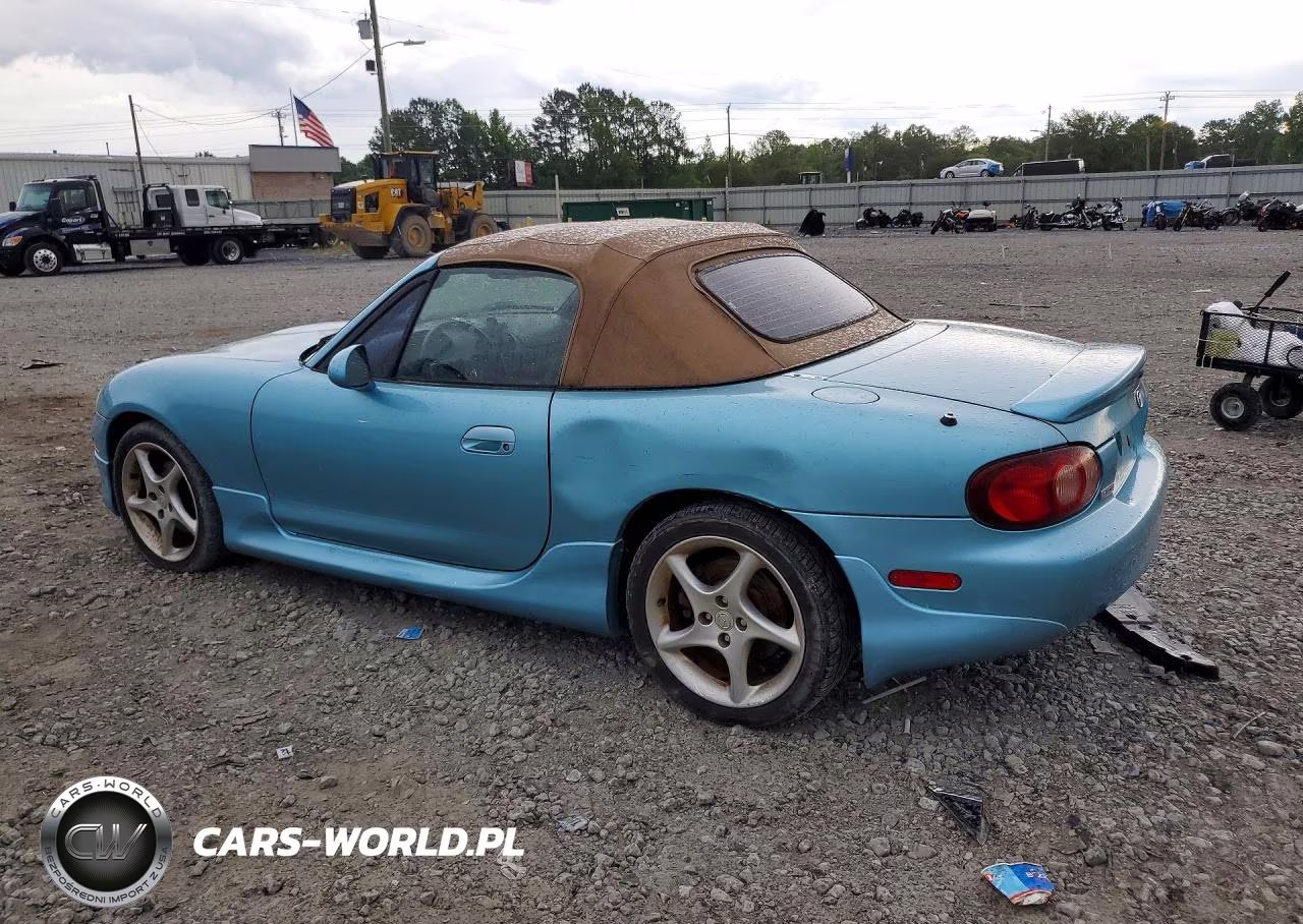 2002 Mazda Mx-5 Miata Base VIN:JM1NB353120229682 - 2
