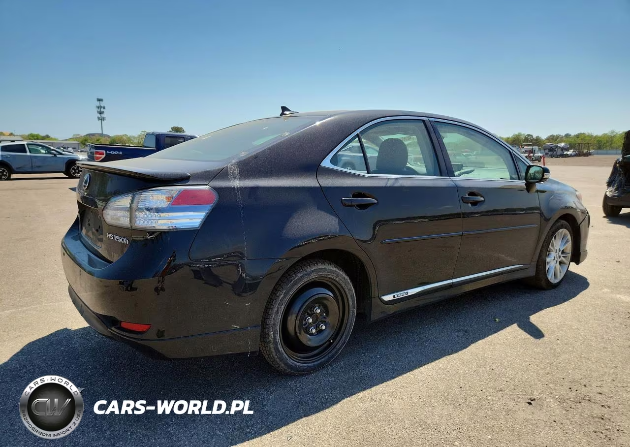 2010 Lexus Hs 250H VIN:JTHBB1BA8A2018698 - 3